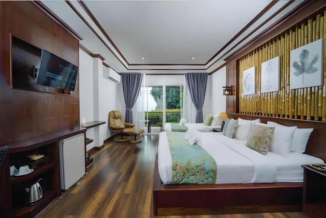 غرفة ديلوكس ثلاثية بسرير فردي، Railay Phutawan Resort 1/1