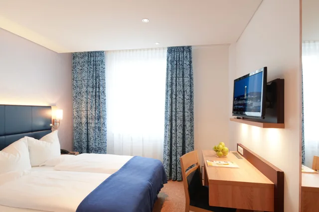 غرفة قياسية بسرير مزدوج، Ringhotel Loew S Merkur 4/7