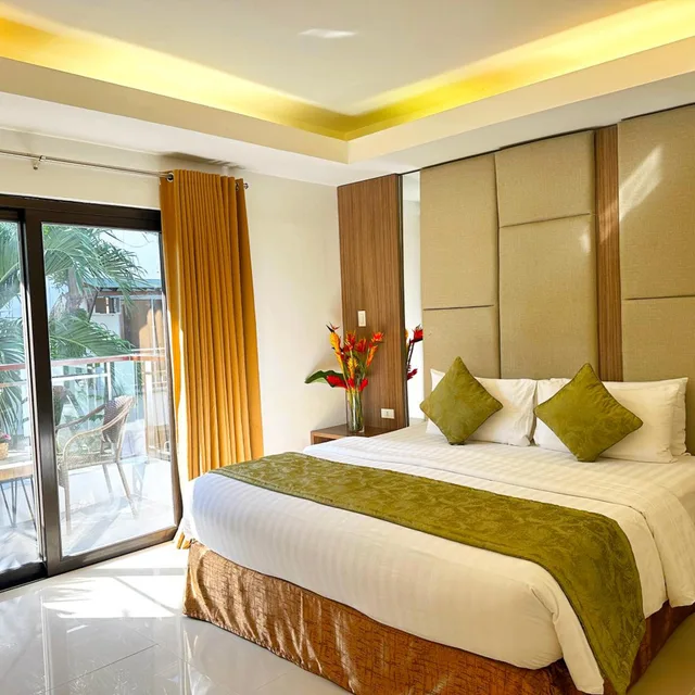 غرفة ديلوكس بسرير مزدوج، Jonys Beach Resort 3/6
