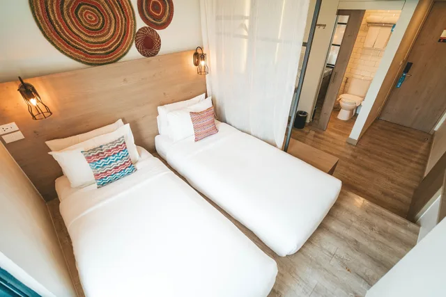 Duo, Deluxe, Twin Beds، Lub d Manila Makati 3/10