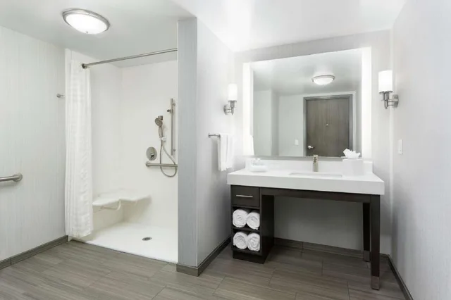 جناح بسرير كينج مع أريكة لذوي الإعاقة، Homewood Suites by Hilton San Jose Santa Clara 3/4