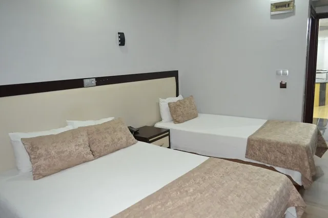 غرفة بسرير مزدوج وسرير فردي، Adana Kucuksaat Hotel 1/5