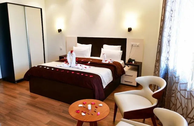 غرفة بسرير مزدوج، Hotel Ikram El Dhayf 1/10