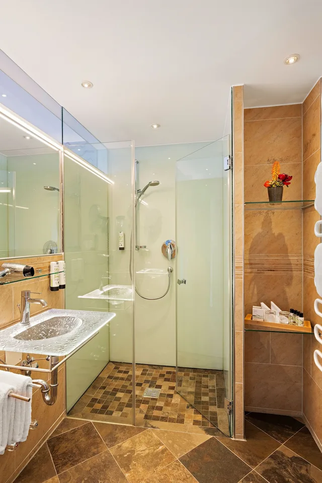 غرفة بسريرين منفصلين، Hotel Deutsche Eiche 7/7