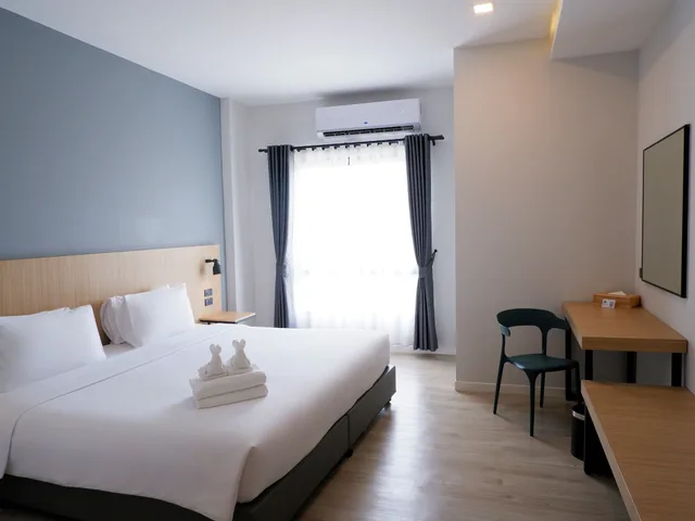 غرفة سوبيريور بسرير كينج، bliQ Hotel Chanthaburi 1/3