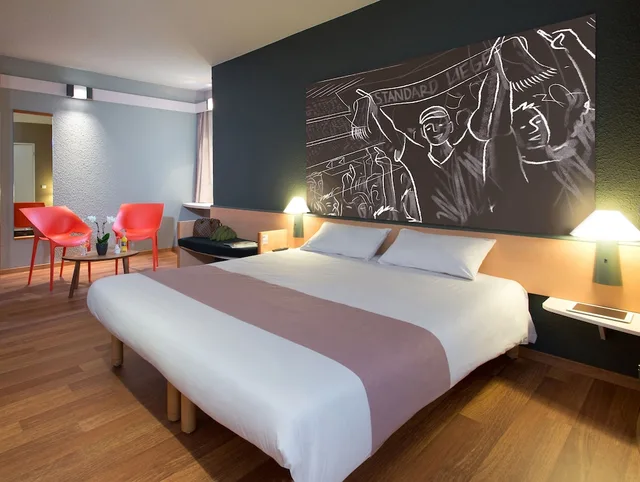 غرفة بسرير مزدوج مع أريكة، Ibis Liege Seraing 5/7