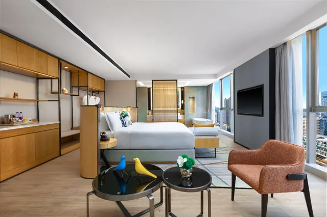 جناح بسرير كينج، Pentahotel Chengdu Convention Centre 2/3