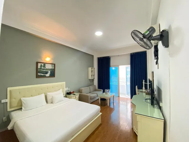 غرفة ديلوكس بسرير مزدوج، A25 Hotel - 35 Mac Thi Buoi 4/10