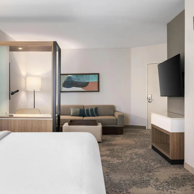 جناح بسرير كينج مع سرير سحّاب إضافي مع أريكة، Springhill Suites Dayton Vandalia 2/10