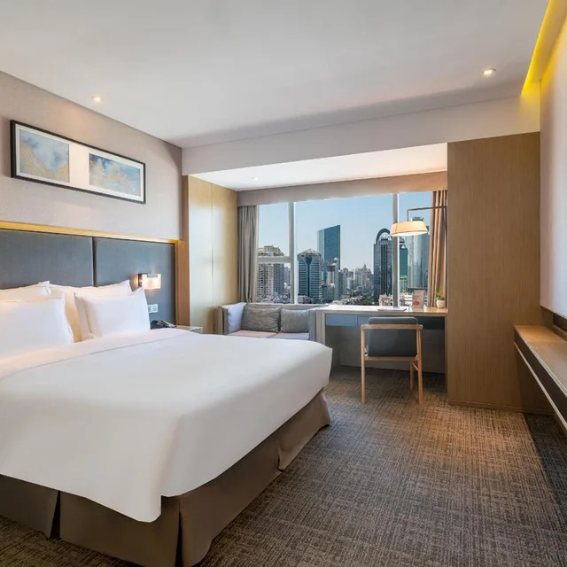 غرفة تنفيذية بسرير كوين، Xiamen United Hotel 5/8