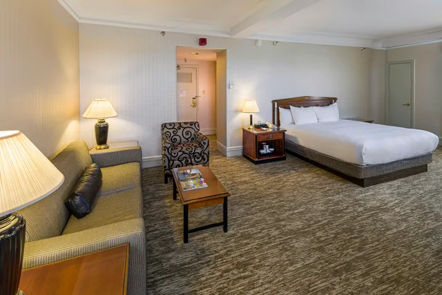 جناح استوديو بسرير كينج، Hilton Cincinnati Netherland Plaza 3/4