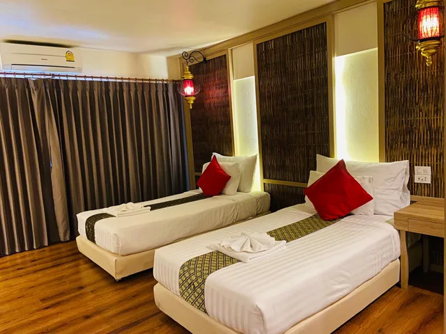 غرفة بسريرين منفصلين، Nak Nakara Hotel 9/10