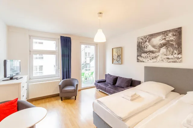 2 Bedrooms, Apartment, Hotel Markgraf Leipzig 1/2