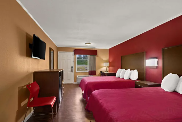 غرفة بسريرين مزدوجين للمدخنين، Econo Lodge Cornersville I-65 5/6