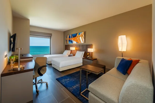 غرفة بسريرين منفصلين لذوي الإعاقة، Hyatt Place Macae 2/3