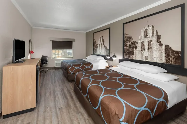 Room, 2 King Beds, Super 8 By Wyndham San Antonio/Alamodome Area 1/10