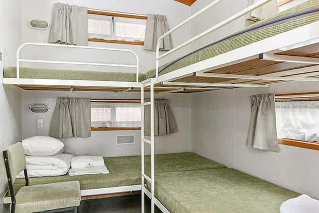 كابينة بسرير كوين وسريرين فرديين بغرفتي نوم، Warrnambool Claremont Holiday Village 4/5