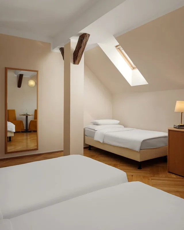 غرفة ثلاثية بثلاثة أسرّة، Hotel Roma Prague 3/10