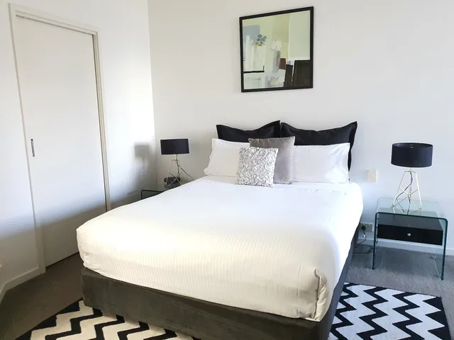شقة ديلوكس بسرير كوين وسرير مزدوج بغرفتي نوم، Harbour Escape Apartments 2/10