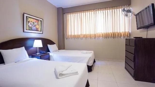 غرفة بسريرين منفصلين، Suites Larco 656 3/5