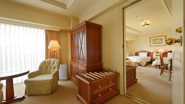 Connecting, Superior, Garden View, Balcony, Sendai Royal Park Hotel 1/1