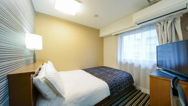 غرفة بسرير نصف مزدوج، APA Hotel Osaka-Tanimachi 1/3