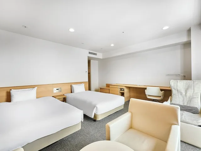غرفة قياسية مفردة بسريرين منفصلين، DAIWA ROYNET HOTEL NUMAZU 2/4