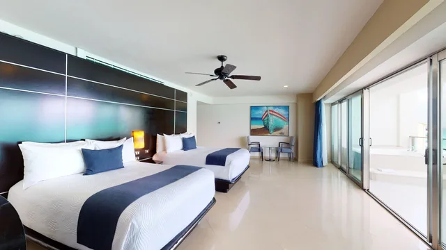 Suite, 2 Double Beds, Ocean Front, Adult Only، Seadust Cancun Family Resort Ex Great Parnassus Resort And Spa All Incl 1/10
