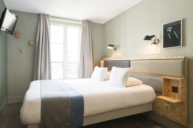 غرفة بسريرين منفصلين، Hotel Basss 2/9