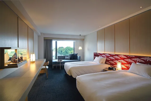 غرفة بريميوم بسريرين منفصلين، NOKU KYOTO 5/10