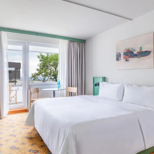 غرفة بسرير مزدوج بشرفة، Ifa Schoneck Hotel & Ferienpark 2/9