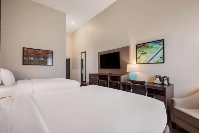 غرفة بسريرين كوين لذوي الإعاقة، La Quinta Inn & Suites by Wyndham Sulphur (Lake Charles) 1/1