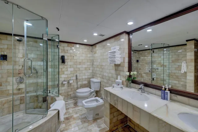 جناح رئاسي بسرير مزدوج بغرفة نوم واحدة للمدخنين، Marriott Karachi Hotel 7/8