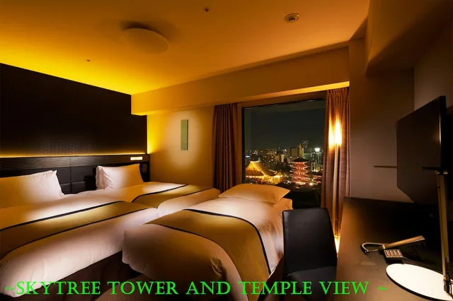 غرفة بريميير ثلاثية بثلاثة أسرّة مع سرير إضافي للمدخنين، RICHMOND HOTEL PREMIER ASAKUSA INTERNATIONAL 4/9