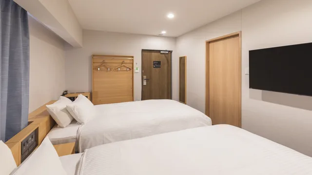 غرفة سوبيريور بسريرين منفصلين، Sotetsu Fresa Inn Sendai 2/5
