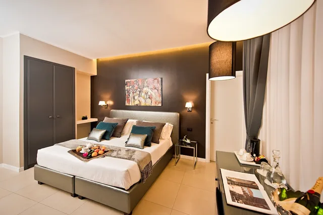 غرفة ديلوكس بسرير مزدوج مع أريكة، Delle Vittorie Luxury Suites & Rooms 4/7