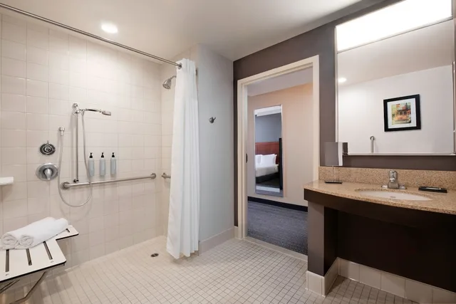 غرفة قياسية بسرير كينج مع أريكة لذوي الإعاقة، Courtyard by Marriott San Jose North/Silicon Valley 3/3