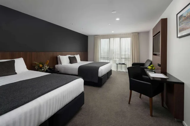 غرفة بريميير بسريرين كينج، Rydges Latimer Christchurch 1/3