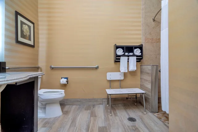 استوديو بسرير كينج مع أريكة لذوي الإعاقة، Hampton Inn Suites Fort Worth Fossil Creek 6/7