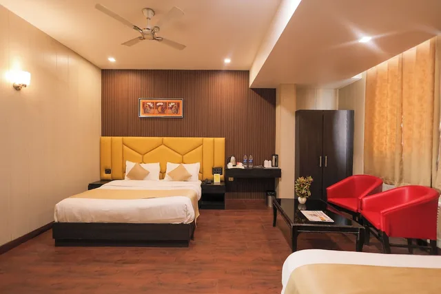غرفة عائلية رباعية بسريرين كينج، Hotel Krishnam 9/10