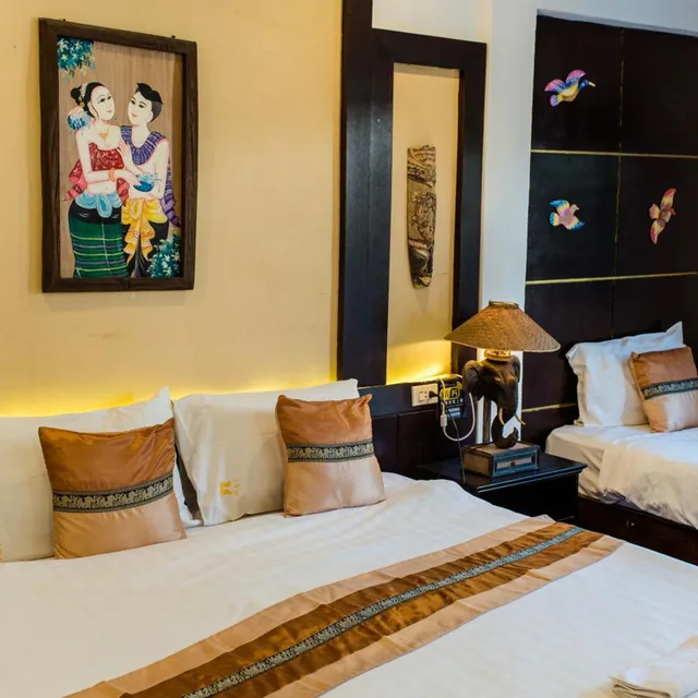 غرفة سوبيريور ثلاثية، Pai Residence Chiangmai Gate 6/8