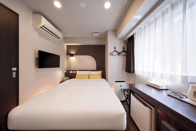 غرفة أساسية بسرير مزدوج، Tanimachi Luxe Hotel 4/9