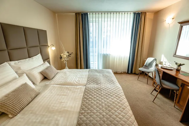 غرفة كومفورت بسريرين منفصلين، Dixon Congress Hotel 1/8