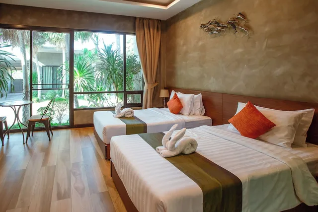 Garden Villa, Twin Beds، Blue River Resort 1/10