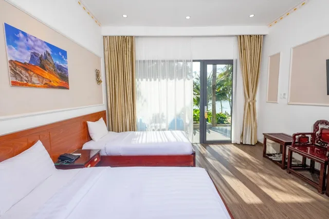 بنغل بسرير كوين بإطلالة على الحديقة، HAWAII RESORT PHU QUOC 5/10