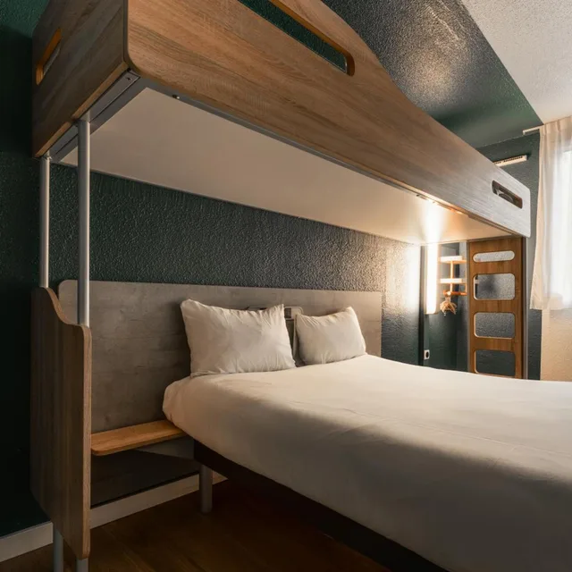 غرفة بسرير بطابقين، Ibis Budget Le Treport Mers Les Bains 1/10