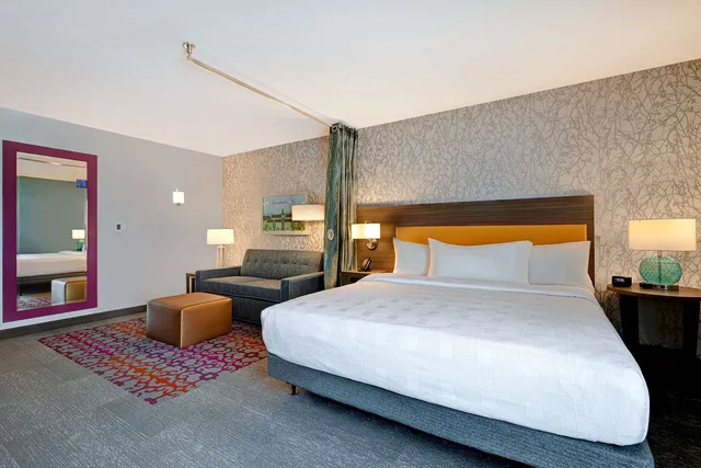جناح استوديو بسرير كينج لذوي الإعاقة، Home2 Suites Lincolnshire Chicago 1/3