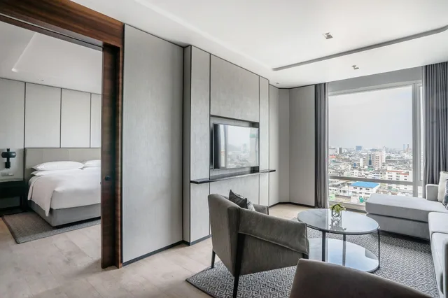 جناح بسرير كينج، Marriott Bangkok Hotel the Surawongse 4/4