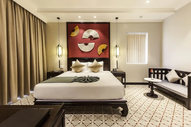 Connecting, Family, Twin Beds, King Bed, Pool View, Balcony, Laluna Hoi An Riverside Hotel & Spa 2/7