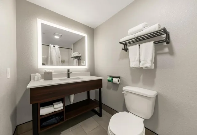 جناح بسريرين كوين بغرفة نوم واحدة، Hawthorn Suites By Wyndham College Station 4/8